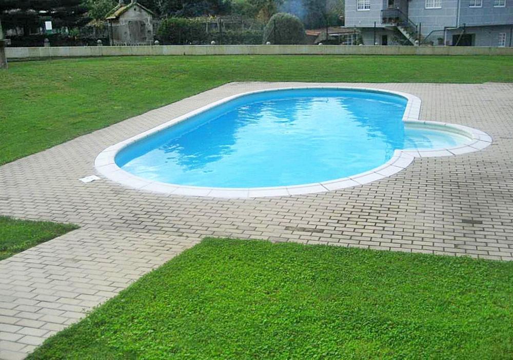 Adosado Con Piscina En Pontevedra Villa Exterior foto