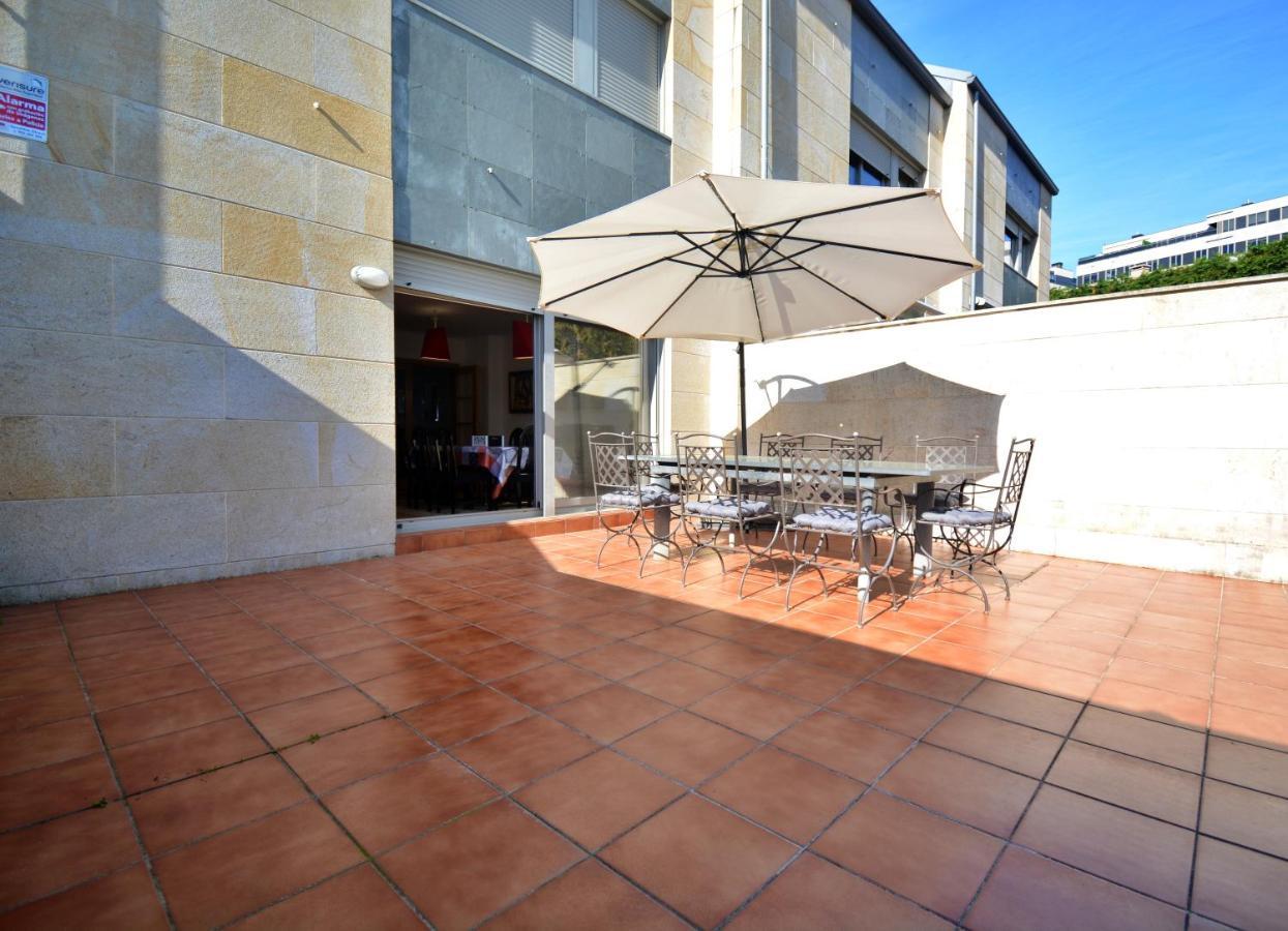 Adosado Con Piscina En Pontevedra Villa Exterior foto